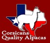 Corsicanna Quality Alpacas Logo